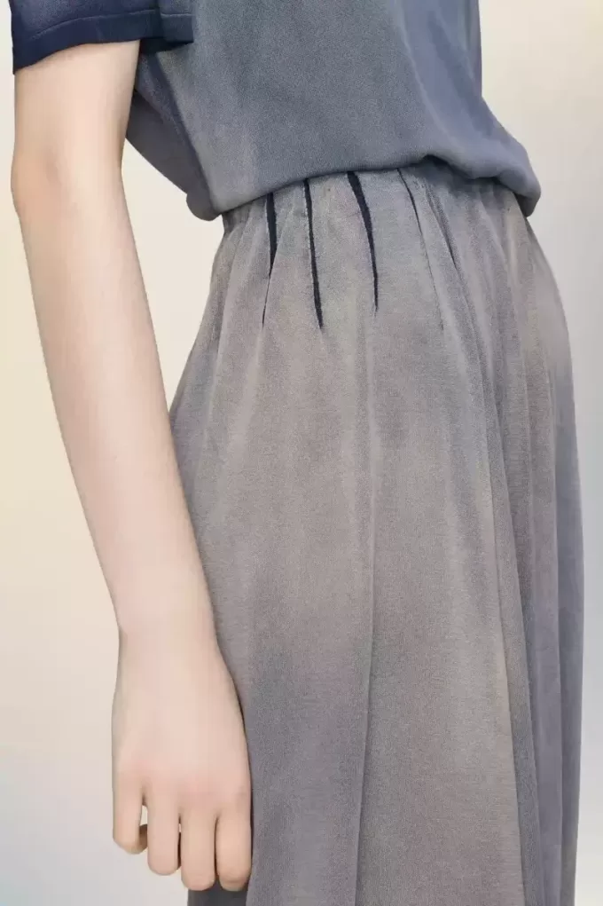 Sun-faded midi skirt Sun-faded midi skirt