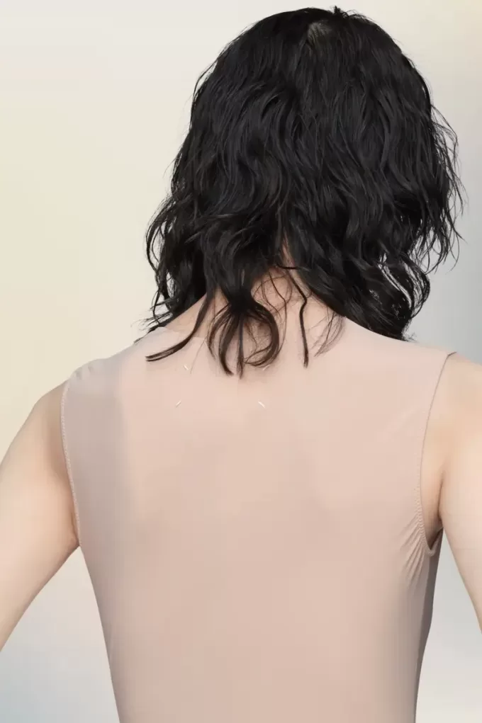 Technical jersey sleeveless bodysuit Technical jersey sleeveless bodysuit