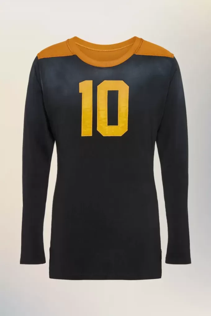 Varsity long-sleeved t-shirt