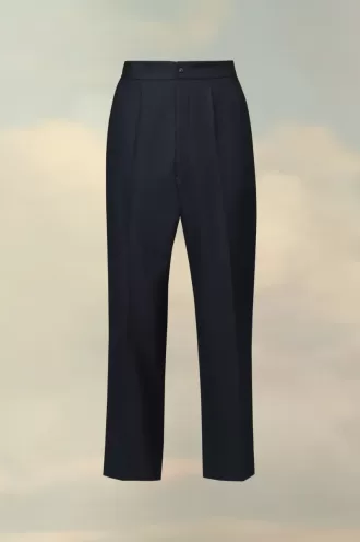 Wool Herringbone Trousers Wool Herringbone Trousers