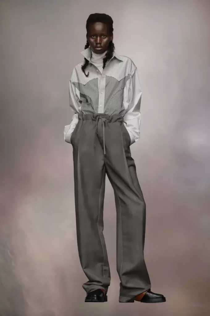 Wool Mohair Trousers Wool Mohair Trousers