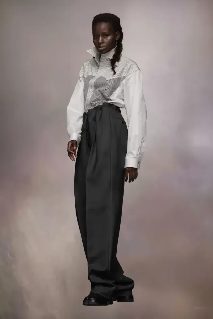 Wool Mohair Trousers Wool Mohair Trousers